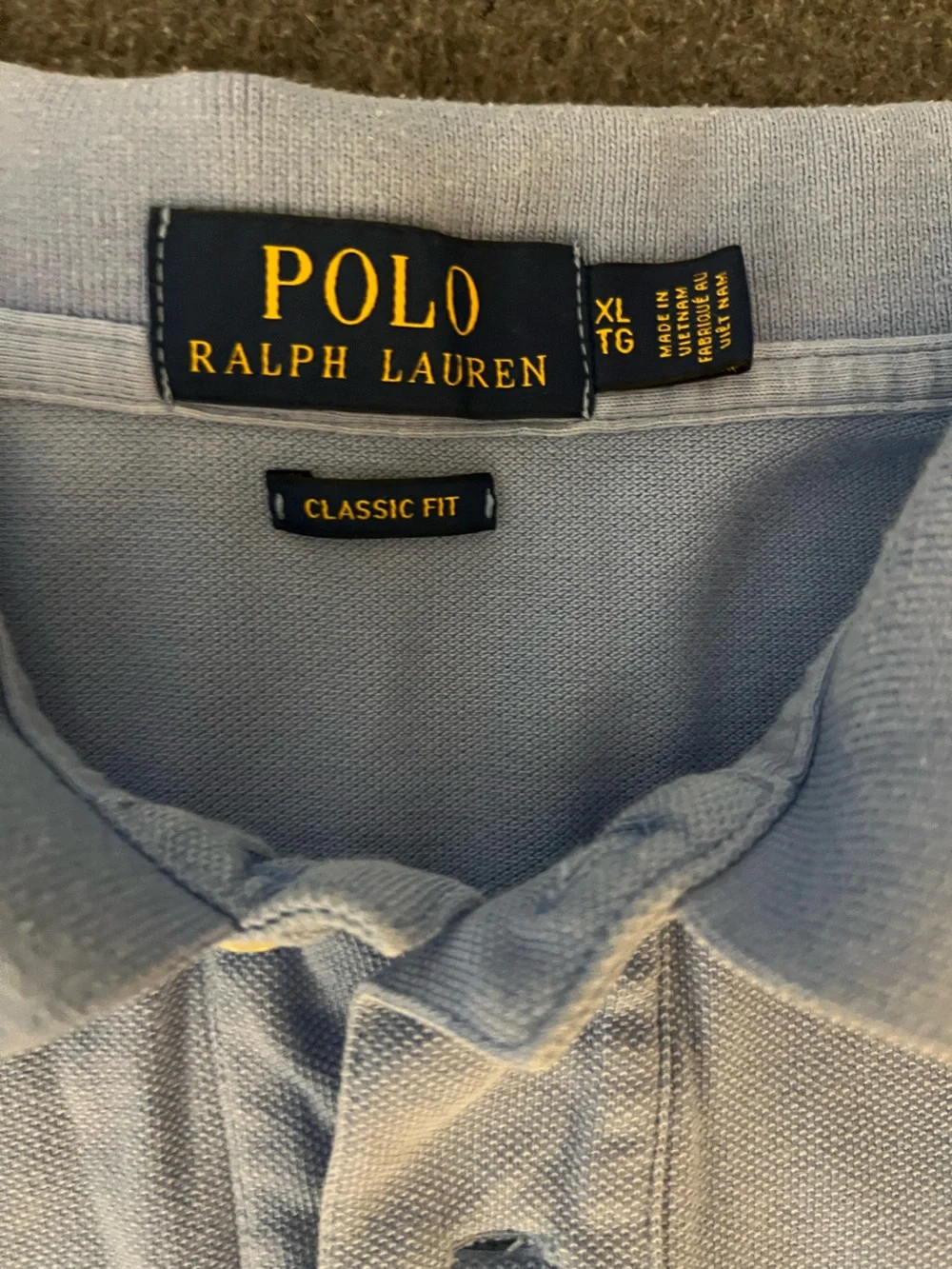 Ralph Lauren Polo Short-Sleeve Knit — Light Blue & Coral Pink Set of 2 size XL